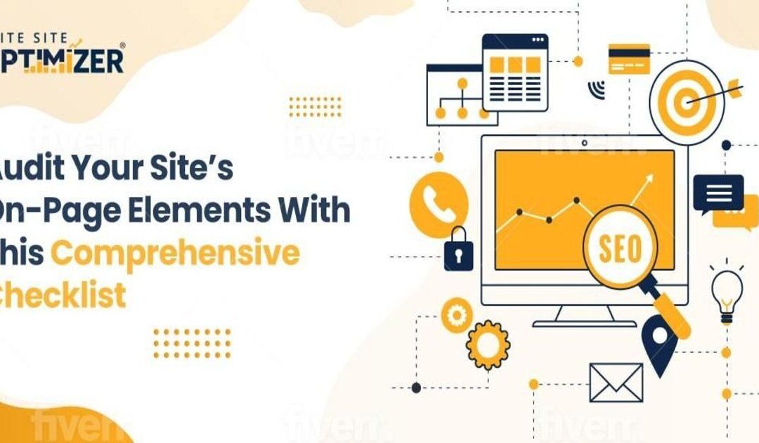 on page audit element checklist