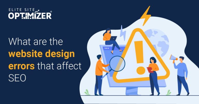 website design errors that affect seo