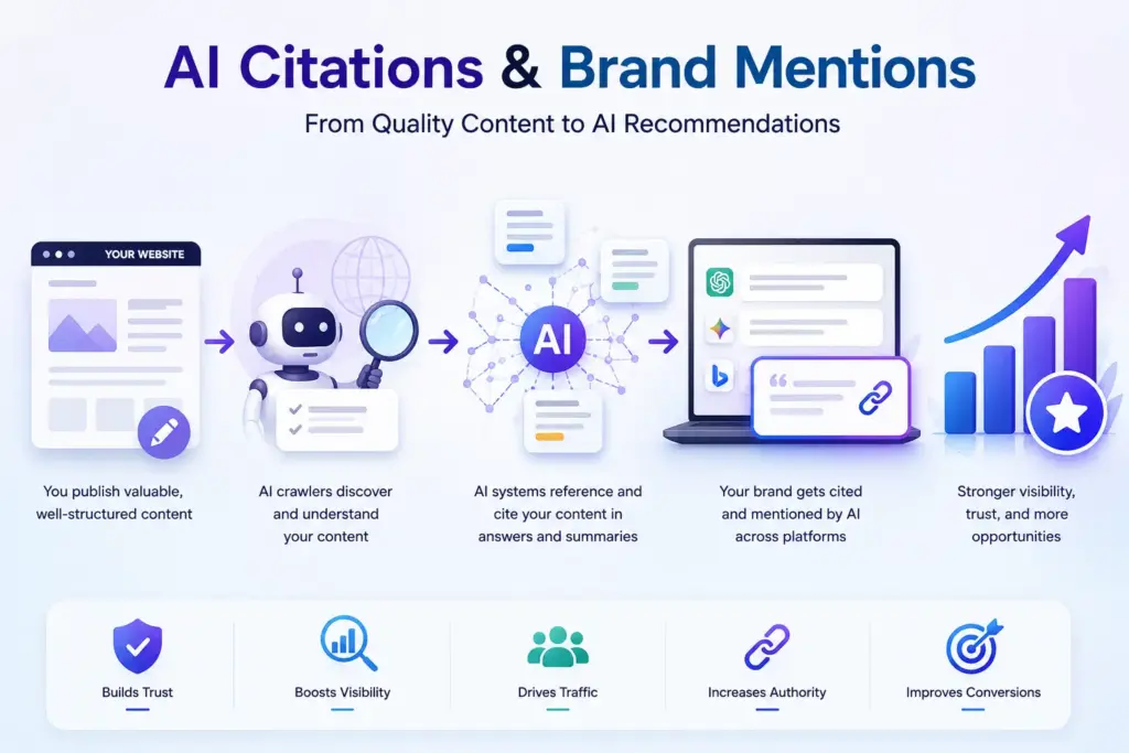 AI Citations and Brand Mentions AI Citations and Brand Mentions