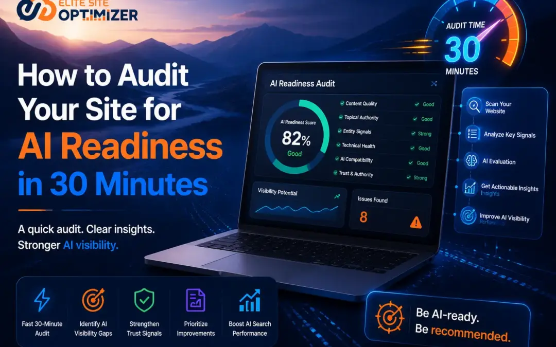 How to Audit Your Site for AI Readiness in 30 Minutes